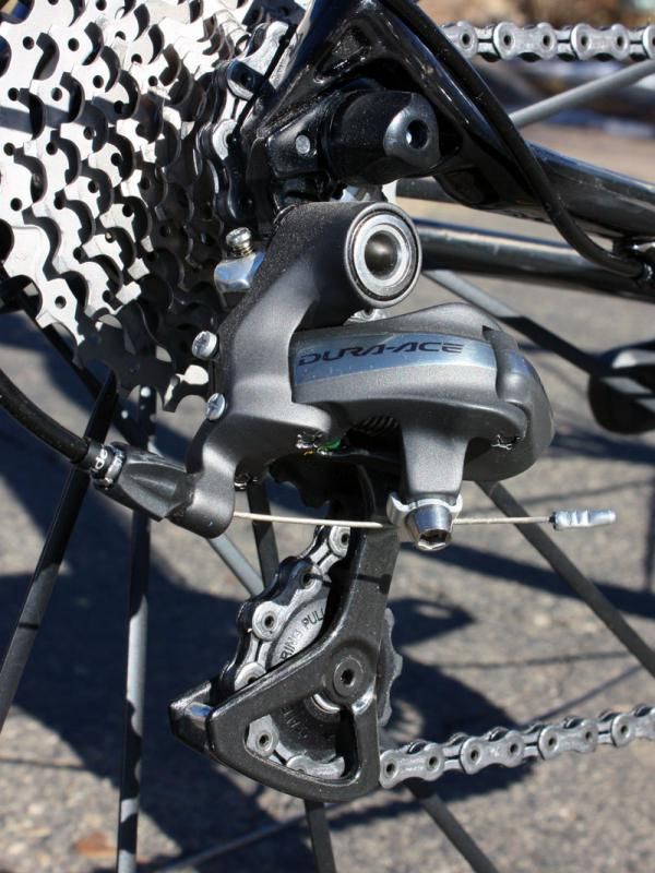Rear shifts across the wide-range cassette were impeccably smooth