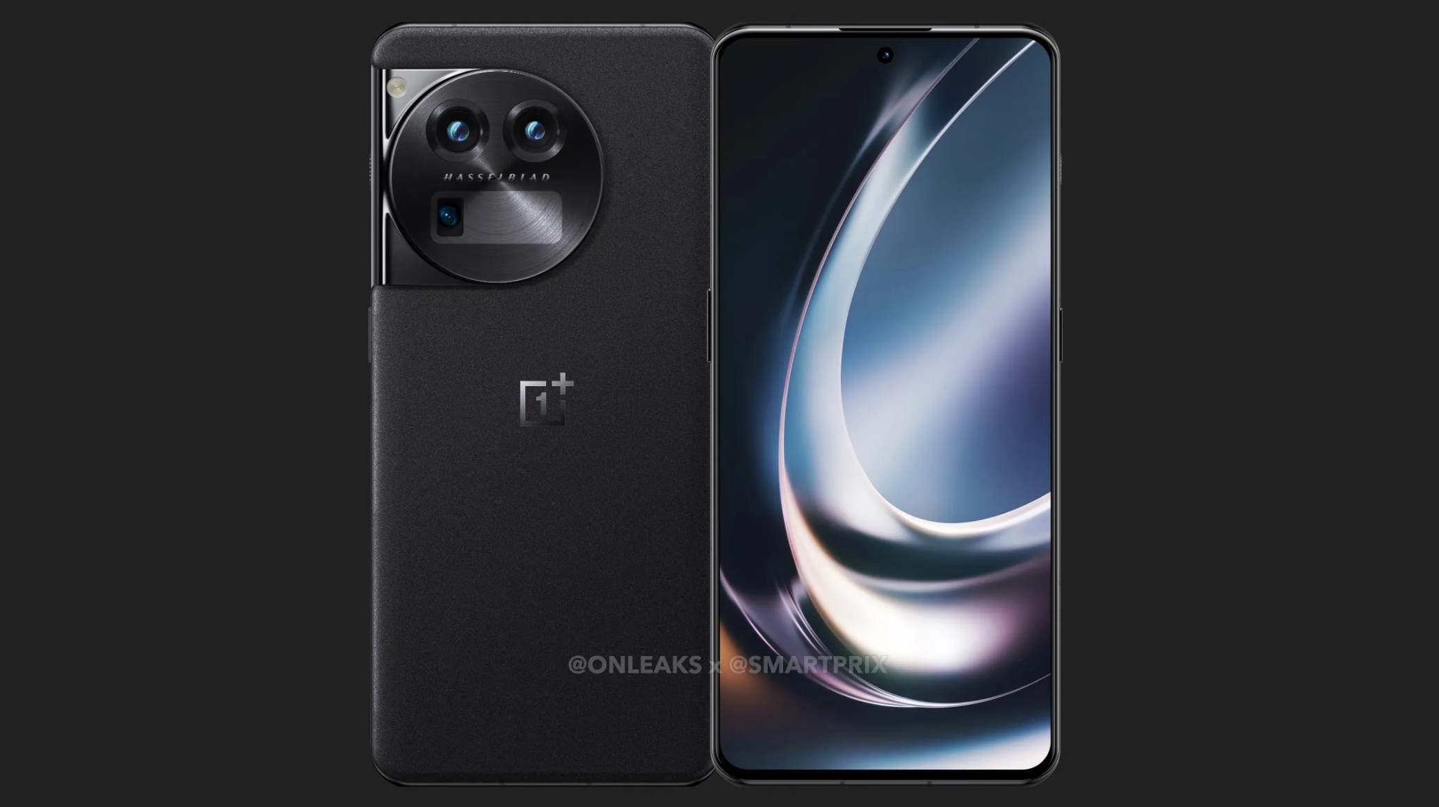 A leaked render of the OnePlus 12