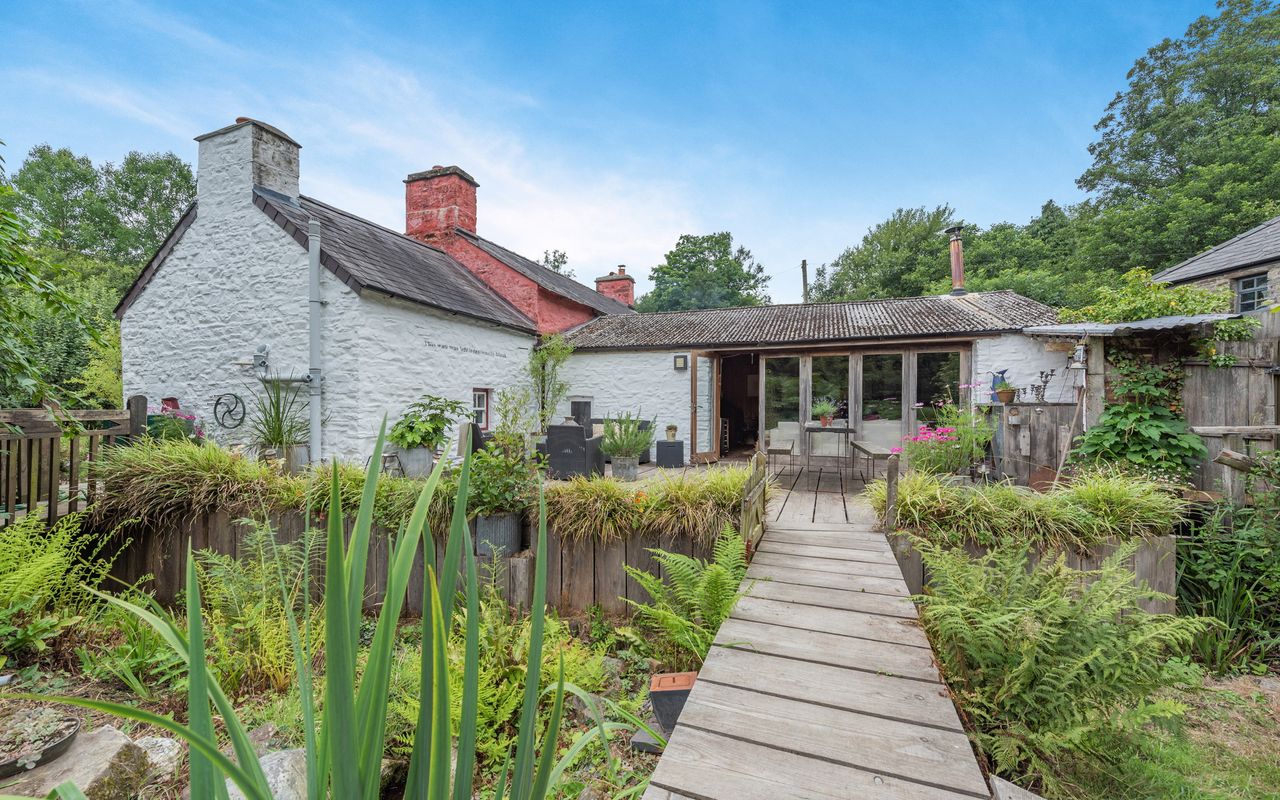 Brithdir in Wales. A glorious micro estate