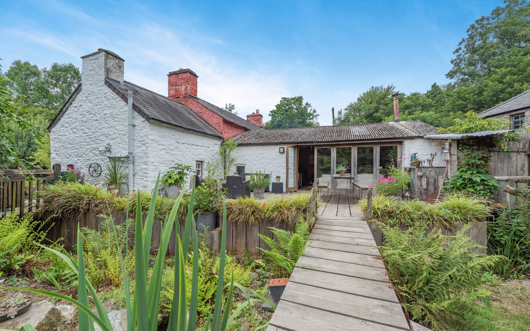 Brithdir in Wales. A glorious micro estate