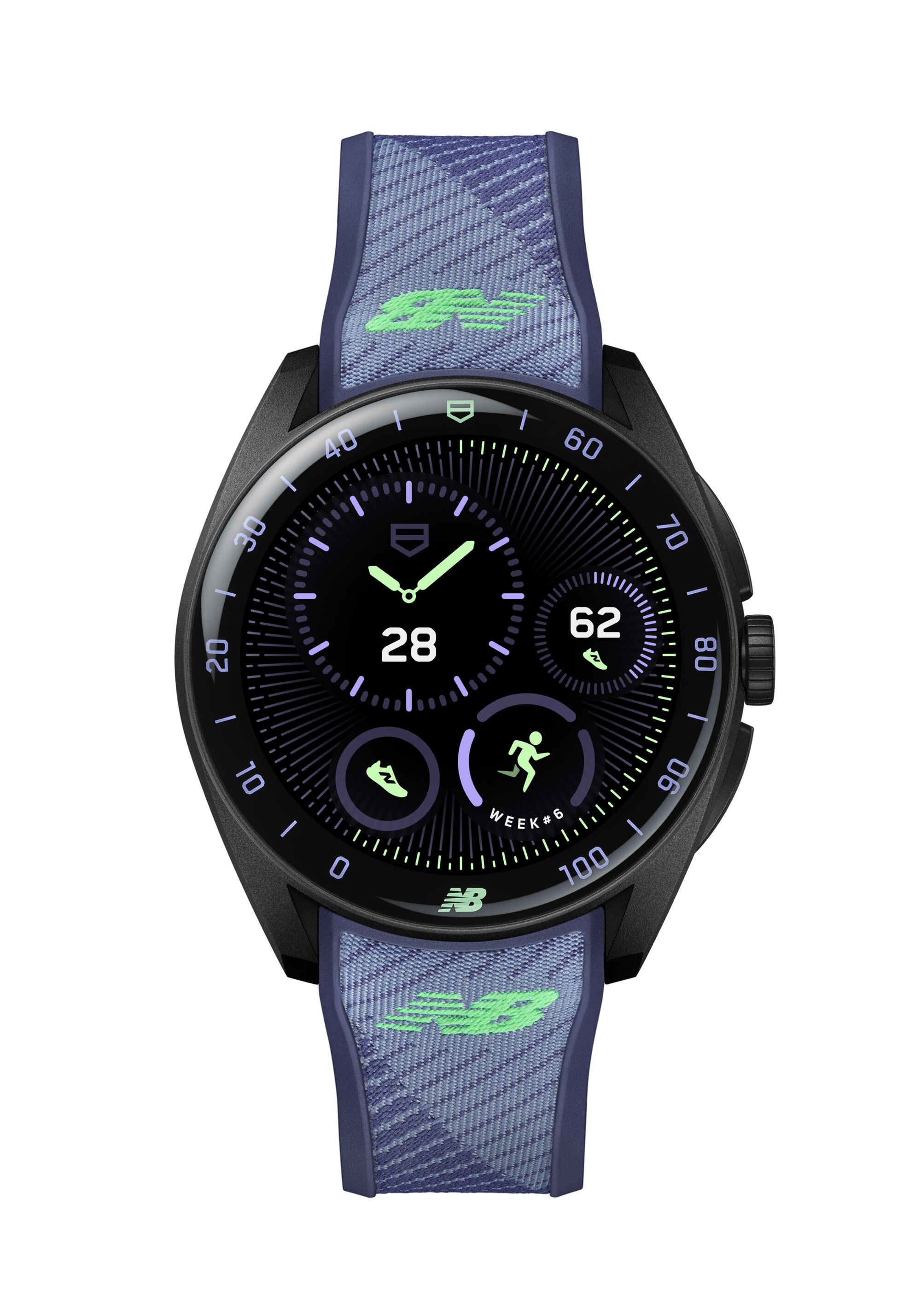 TAG Heuer Connected Calibre E5 40MM x New Balance Edition