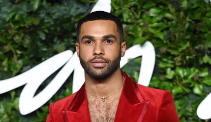 Lucien Laviscount attends The Fashion Awards 2021 at the Royal Albert Hall on November 29, 2021 in London, England.
