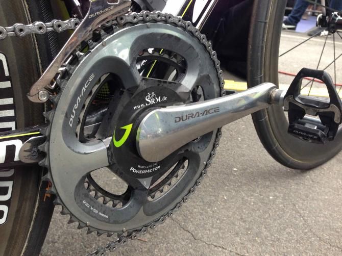 Some custom decal work for Luke Dubridge's Dura-Ace SRM powermeter