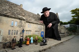 Father Brown with the model village