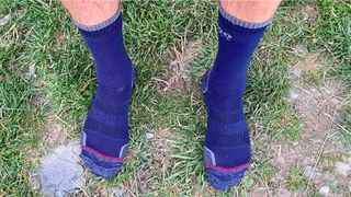 1000 Mile Repreve Single-Layer 3-season hiking socks