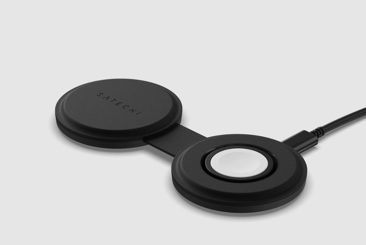 Satechi OntheGo 2-in-1 Qi 2 Travel Charger