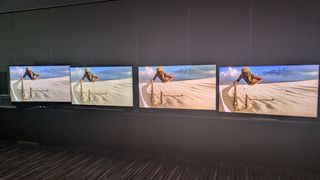 TCL Mini-LED TVs from 2016 - 2025 showing Life of Pi day time scene 