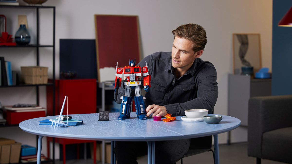 Lego Optimus Prime model