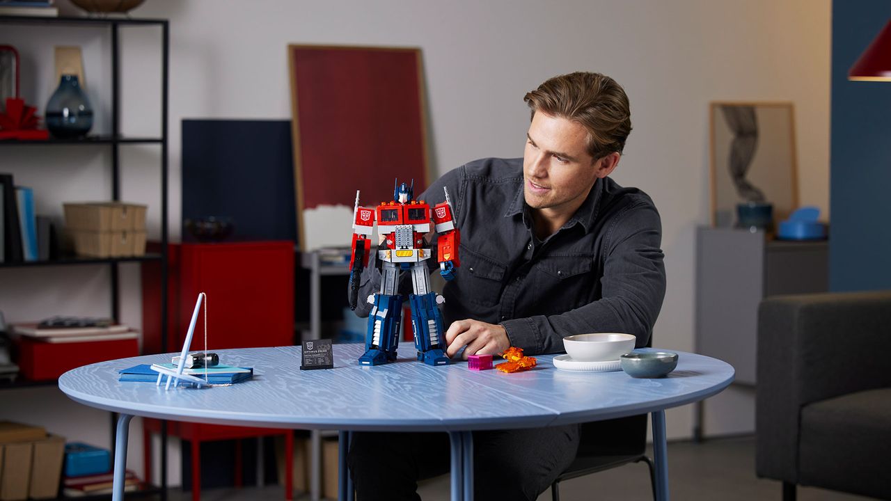 Lego Optimus Prime model