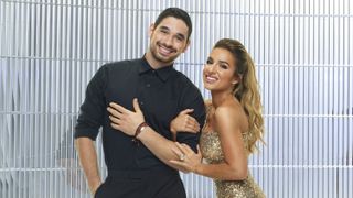 Jessie James Decker and Alan Bersten pose in a promo image for Dancing with the Stars season 31