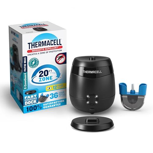 Thermacell Rechargeable Mosquito Repeller: 20-foot zone of protection