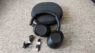 Sony ULT Wear with case and cables