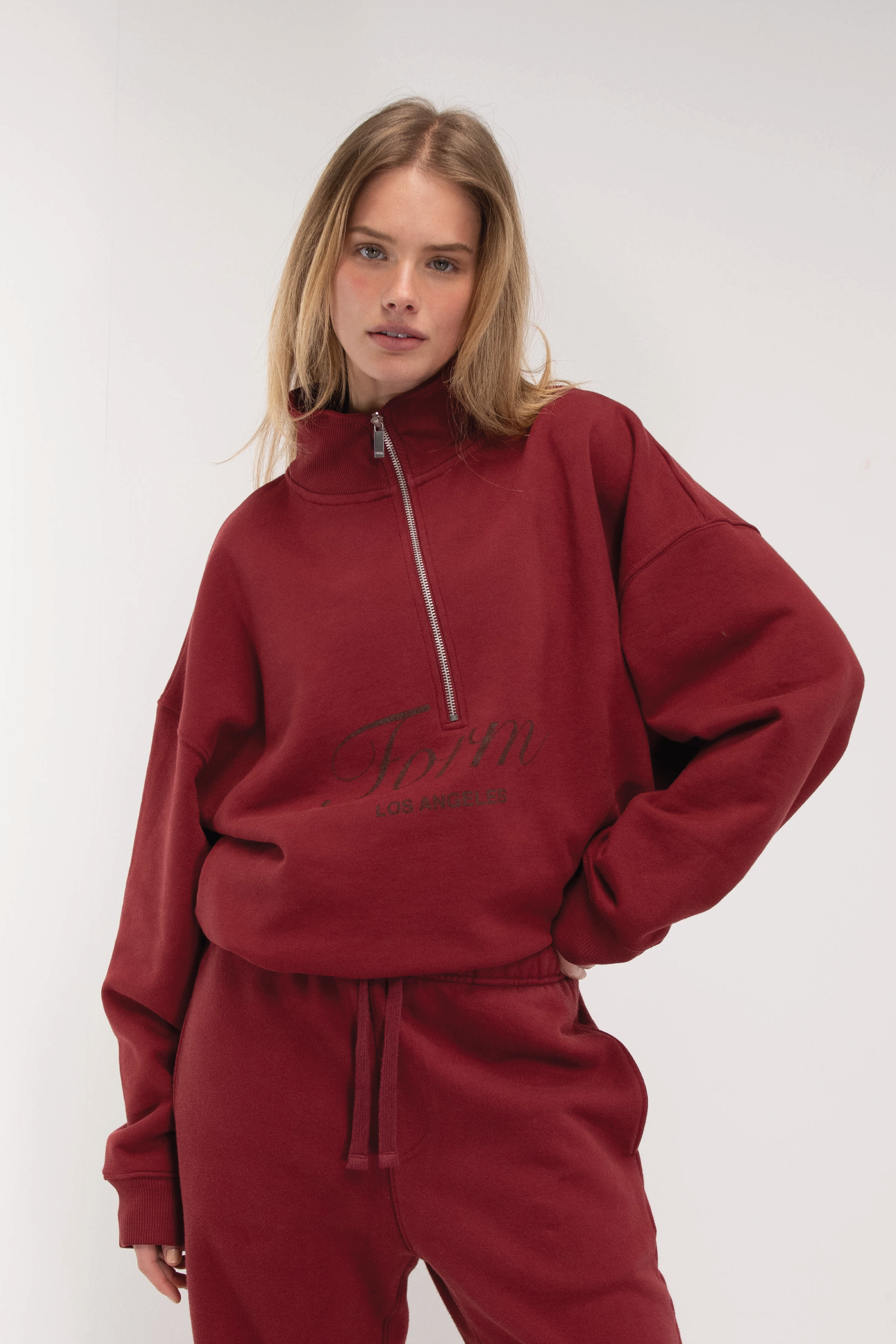 Quarter Zip - Sweetheart - Xs