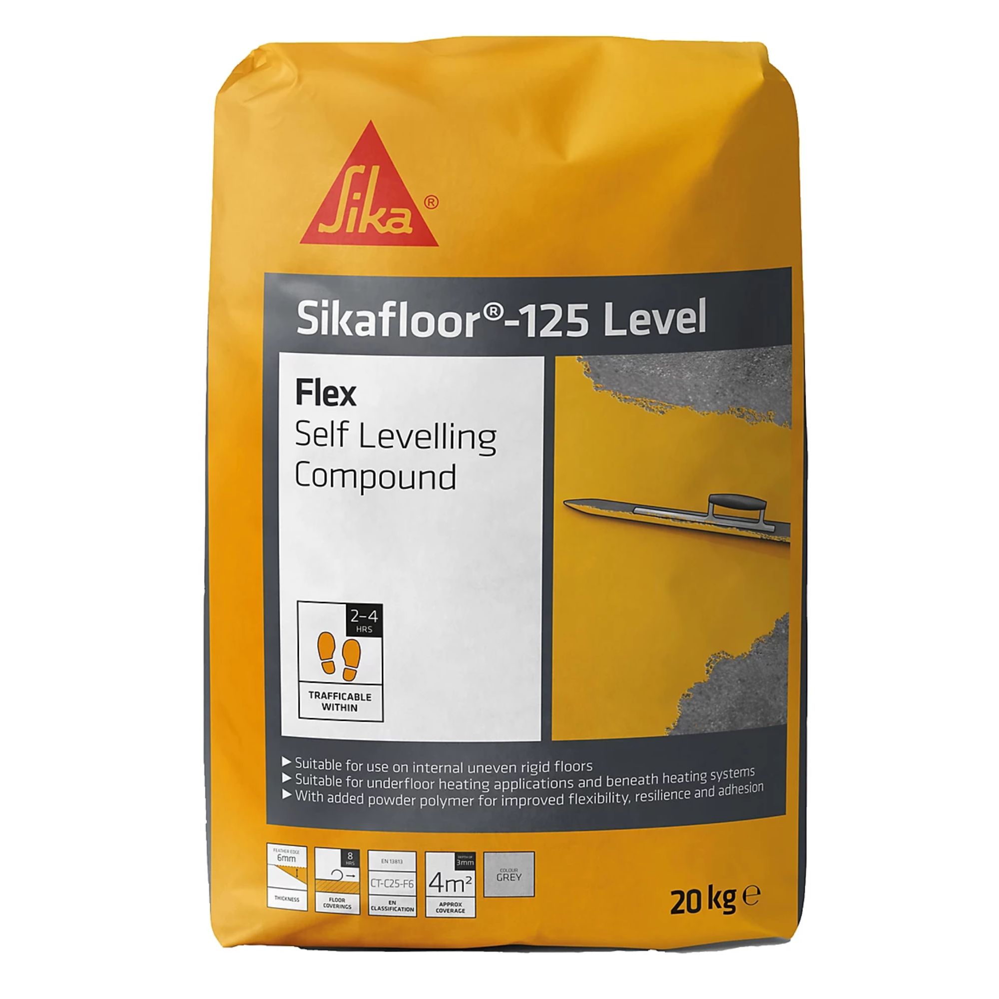 A bag of Self Levelling Compound