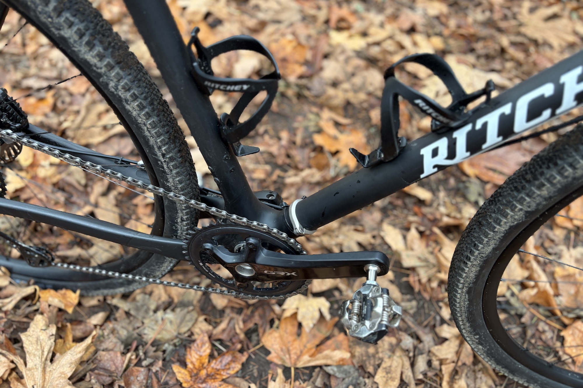 Ritchey Septimer - a go anywhere, carbon bike that feature&#039;s Ritchey&#039;s unique Breakaway system, which allows it to pack down compactly for travel.