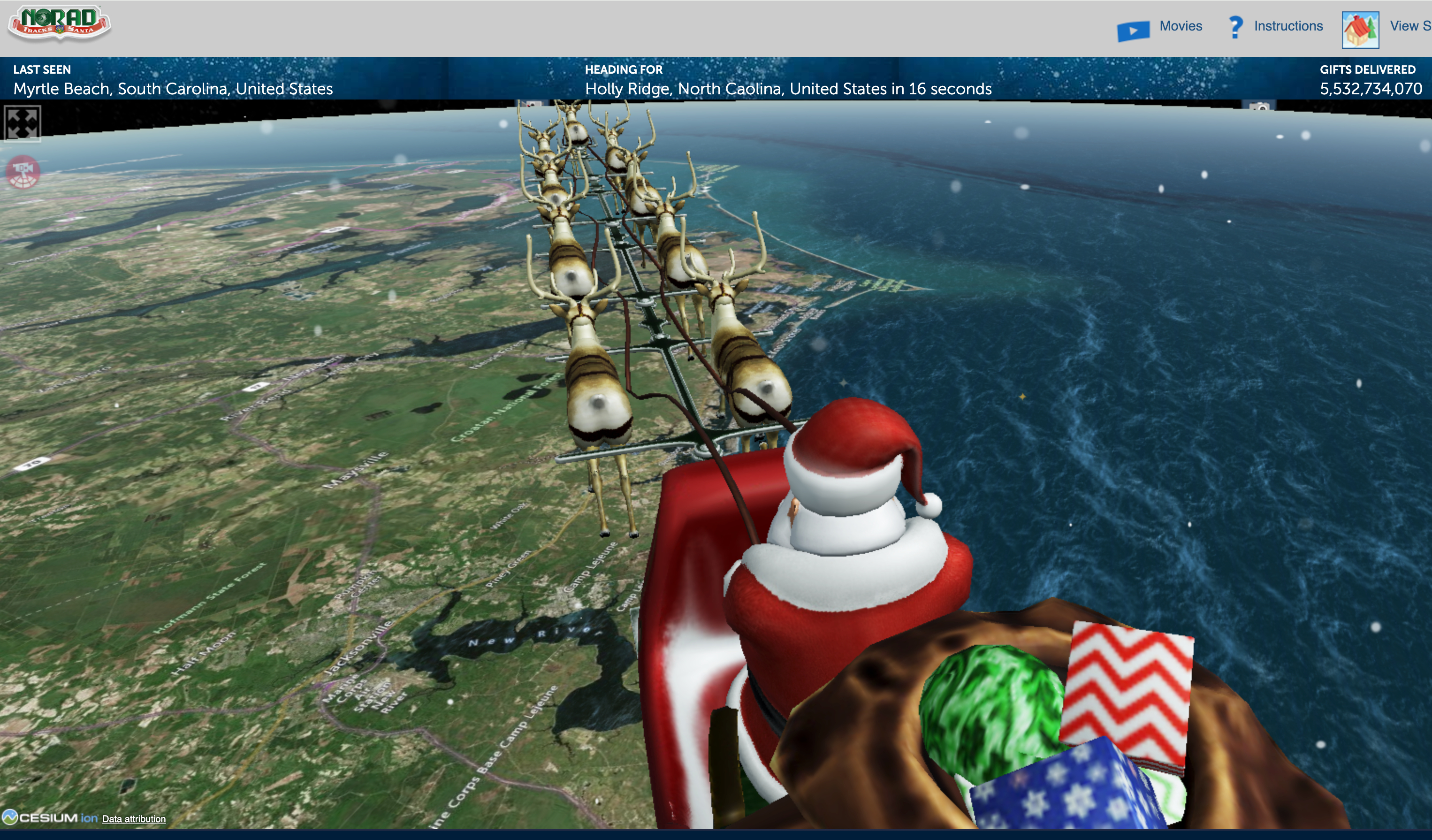 Santa Tracker 2023