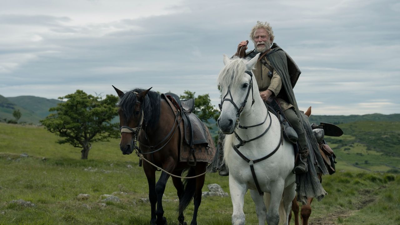 A Knight of the Seven Kingdoms fans are wondering if a line in the finale could be a dig at Game of Thrones author George R.R. Martin