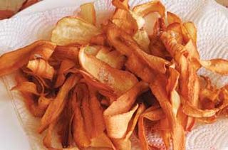 Mark Hix's parsnip crisps with sea salt