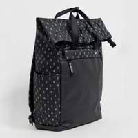 Nike black all over logo roll top backpack | ASOS | £38.00