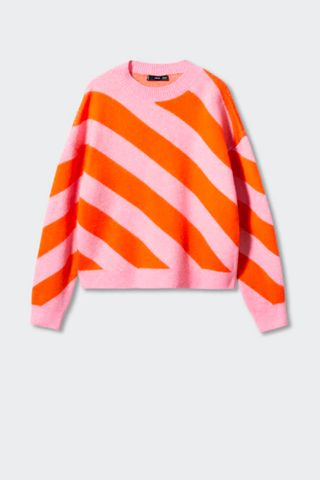Mango Striped Sweater