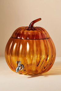 Pumpkin Glass Beverage Dispenser: was $88 now $54 @ Anthropologie