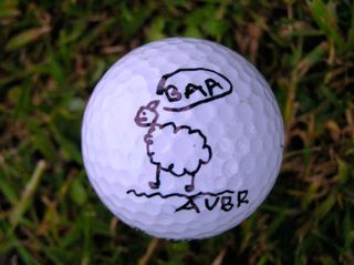 Angharad Rickard, Sharpie golf ball marker competition