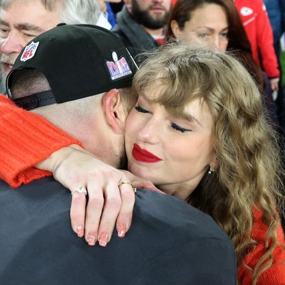 Taylor Swift at a Chiefs game