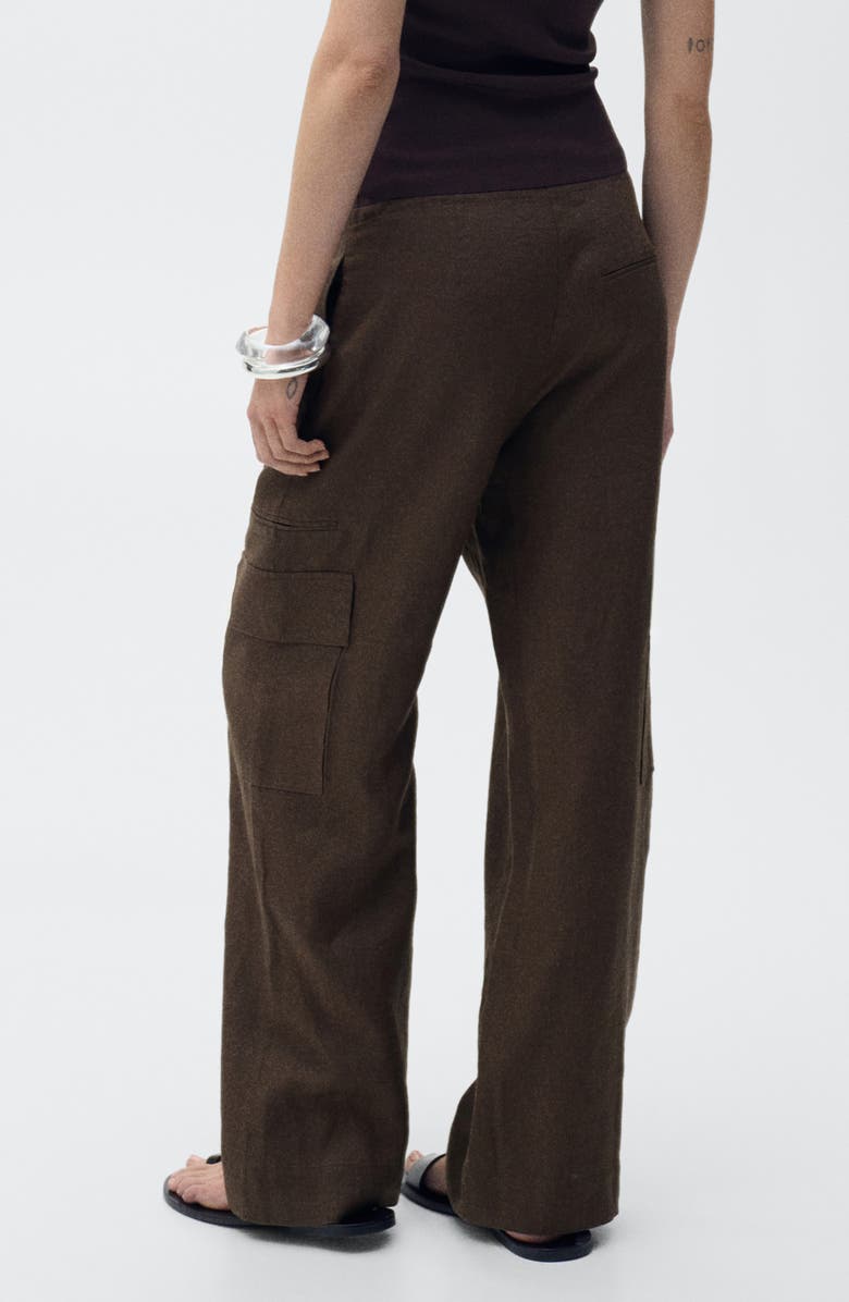 Linen Cargo Pants