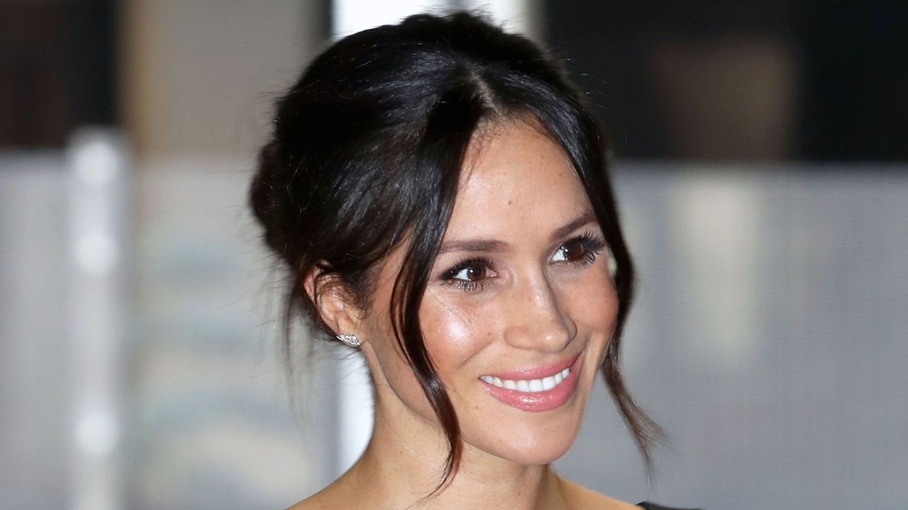 Meghan Markle&#039;s Iconic Black Halo Dress