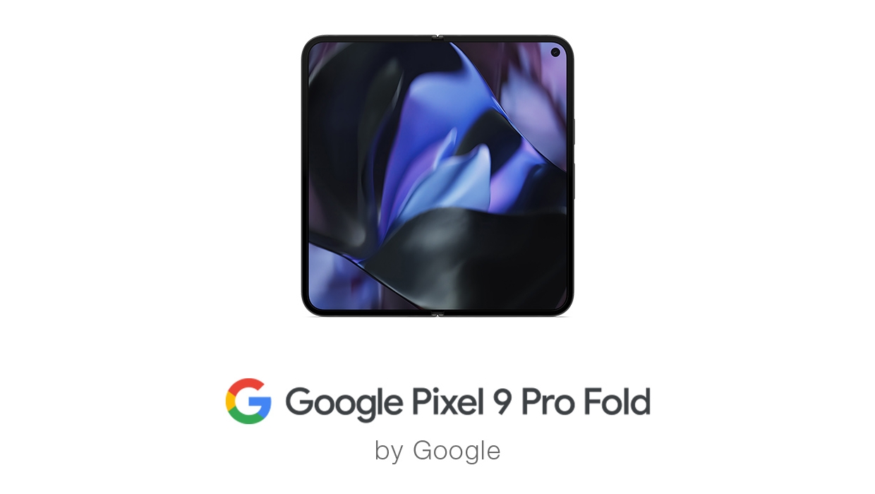 A leaked image of the Pixel 9 Pro Fold