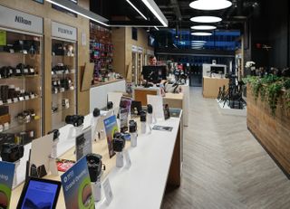 Photos of the new Wex Photo Video store in Milton Keynes, England