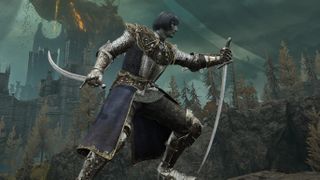 Elden Ring: Shadow of the Erdtree backhand blade pose