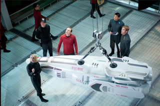 A still publicity image from the film “Star Trek: Into Darkness.”