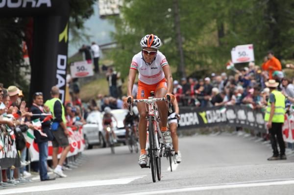 Best young rider Elena Berlato (Top Girls Fassa Bortolo - Ghezzi) maintained her lead in the competition.