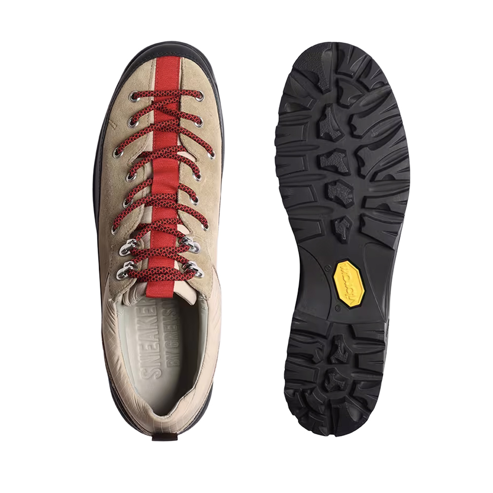Approach shoes on white background