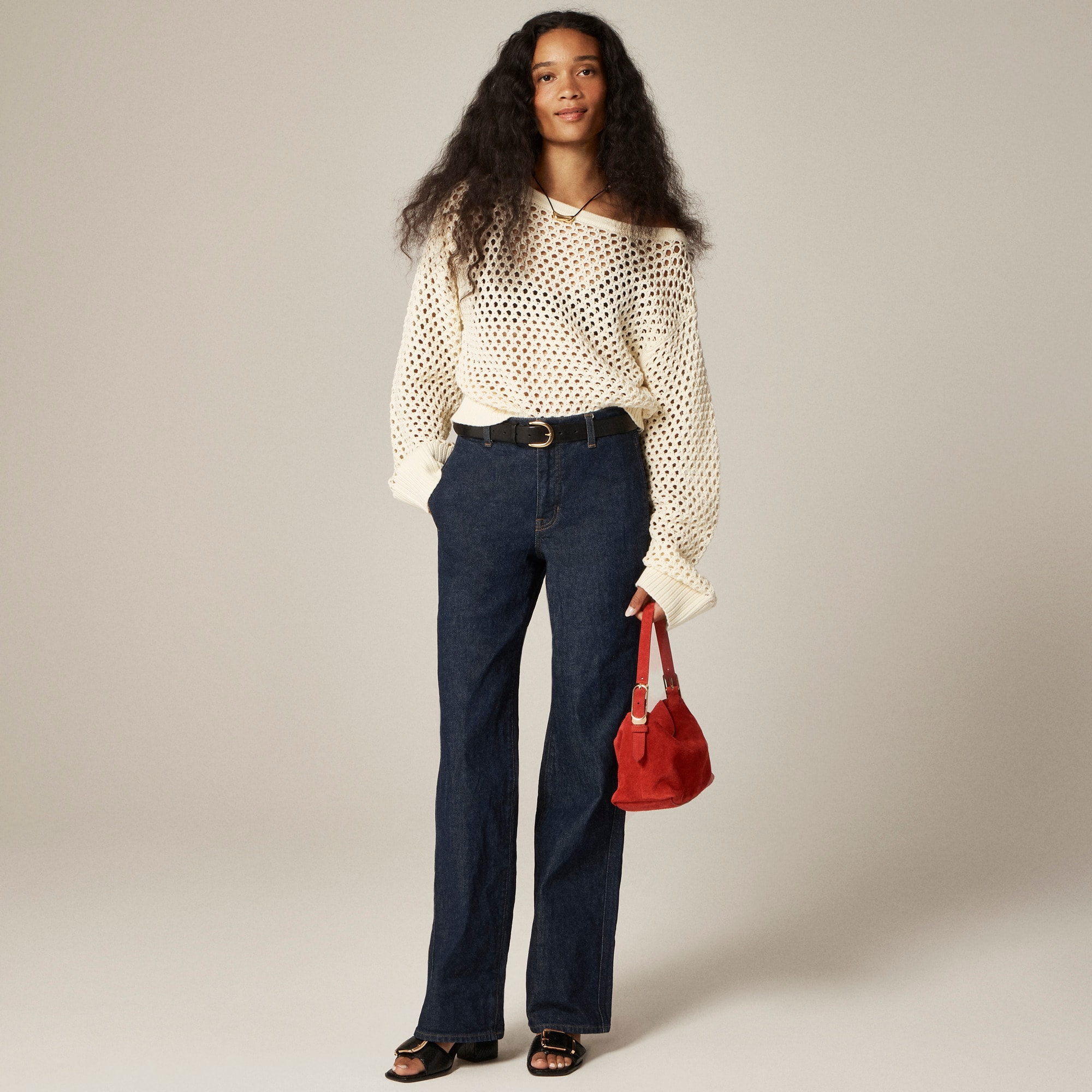 Full-Length Slim-Wide Trouser Jean