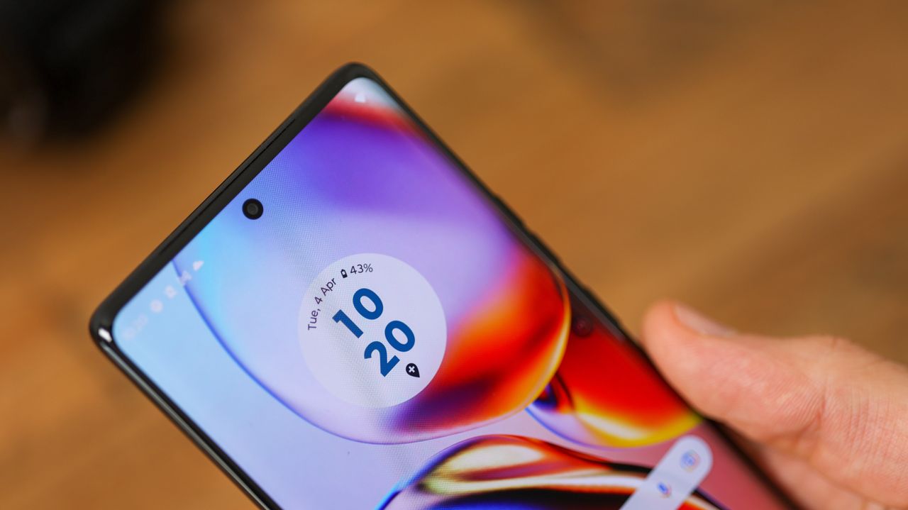 A photo of the Motorola Edge 40 Pro flagship smartphone