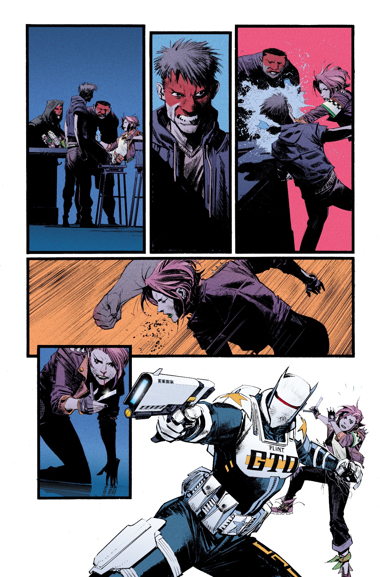 Batman: Beyond the White Knight #3 page