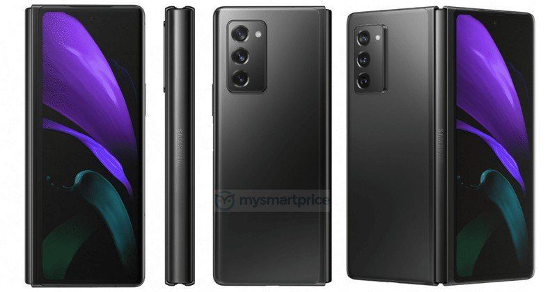 Samsung Galaxy Z Fold 2 Hq Render