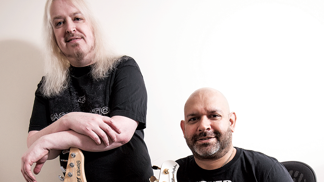 A portrait of Ghost Community’s Matt Cohen and Touchstone’s Paul ‘Moo’ Moorghen