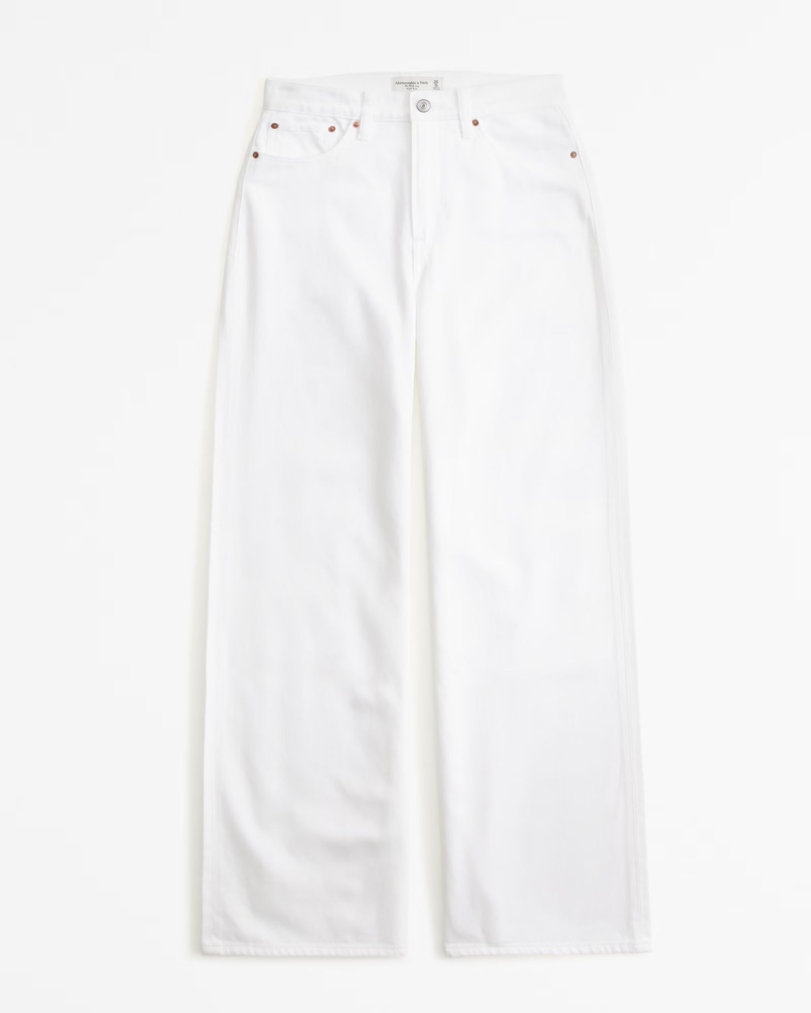 Abercrombie & Fitch, Curve Love High Rise Wide Leg Jean