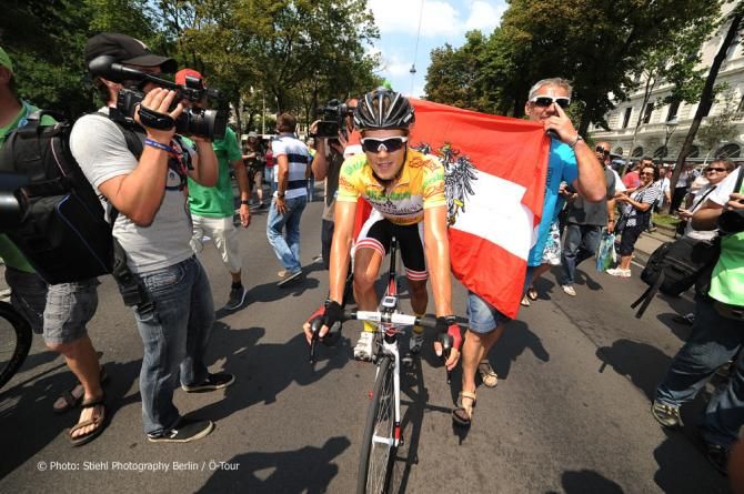 Race winner Riccardo Zoidl is the first Austrian winner in five years