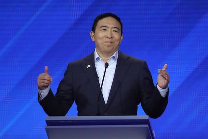 Andrew Yang's gamble sounds like it has paid off.