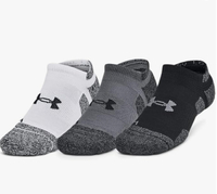 Under Armour  Unisex-Adult No Show Socks 3 Pack