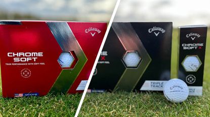 Callaway Chrome Soft vs Chrome Soft X Golf Ball