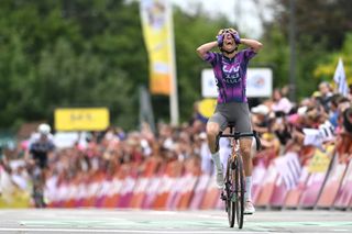 Mavi Garcia wins stage two of the Tour de France Femmes 2025.