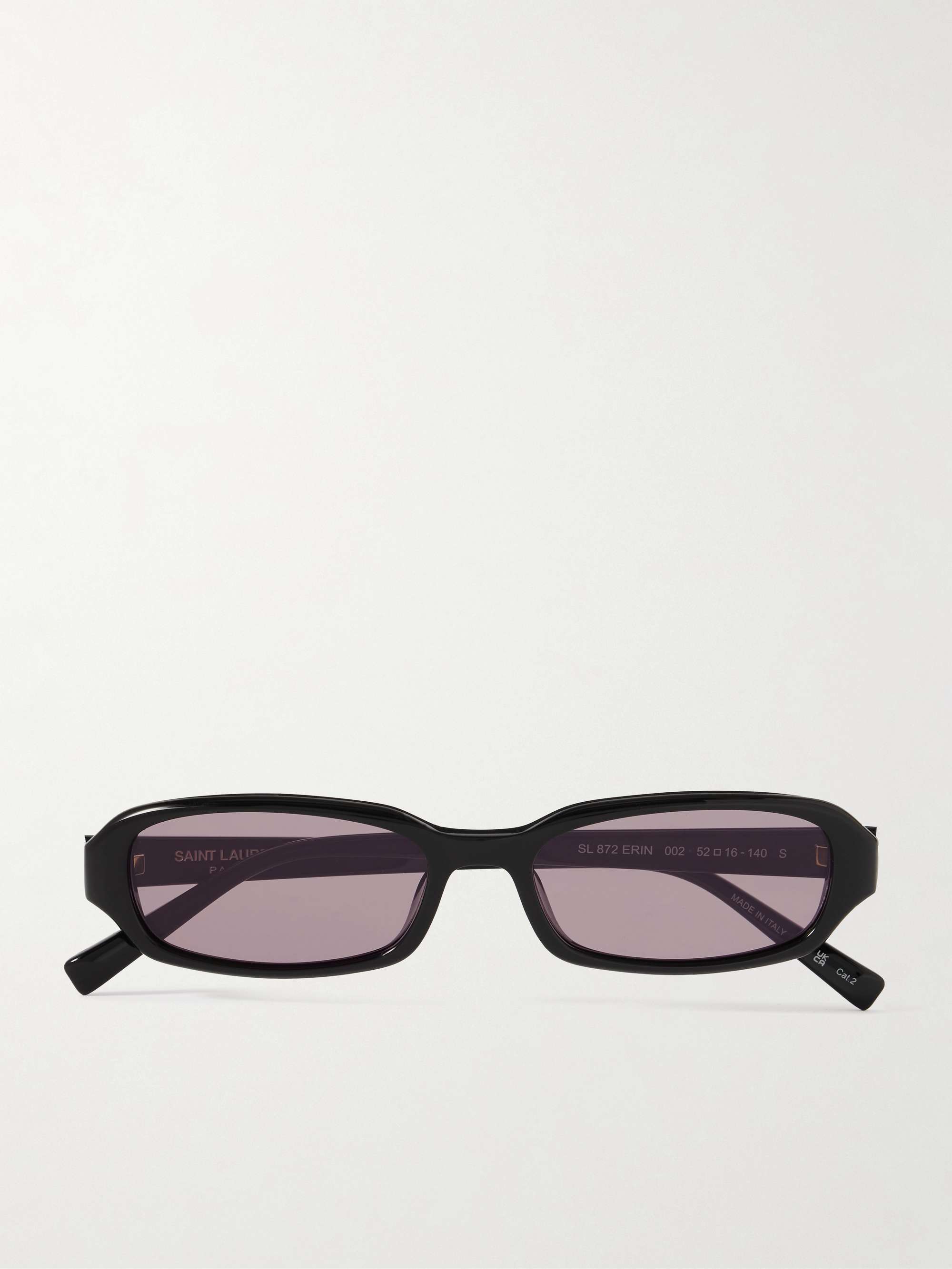 Erin Oval-Frame Acetate Sunglasses