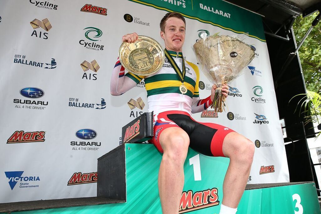 2016 U23 national time trial champion Callum Scotson (SASI)