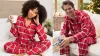 Cyber Jammies Brushed Checked Pajama Sets