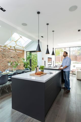 November 2019: Sayu Sinha seamlessly integrated tech into his extended period home